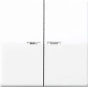 Wyłączniki światła i elektryczne - Jung as591 5 ko5bfww przełącznik kołyskowy zapewnia przełącznik dwugrupowy KO - miniaturka - grafika 1