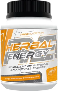 Trec Herbal Energy 60 kaps. - Produkty energetyczne i izotoniki Trec Herbal Energy 60 kaps. - Produkty energetyczne i izotoniki - miniaturka - grafika 1