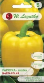 Nasiona i cebule - Legutko sp. z o.o Nasiona Papryka słodka Marta Polka, żółta, 0,5g - miniaturka - grafika 1