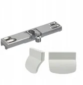 Klamki - ZATRZASK BALKONOWY POCHWYT OKNO DRZWI BIAŁY-SKLEP D09C-828A5 - miniaturka - grafika 1