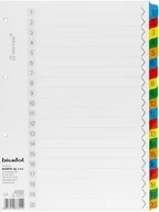 Przekładki do segregatorów - BIURFOL Przekładki kartonowe A4 1-20 numeryczne Biurfol - miniaturka - grafika 1