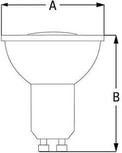Spectrum SpectrumLED Led Gu10 230v 6w Smd Ww Z Mleczną Szybką Biała WOJ+13265 - Żarówki LED - miniaturka - grafika 2