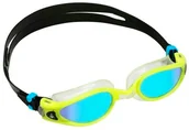 Pływanie - Aqua Sphere Okularki pływackie KAIMAN EXO żółto-niebieskie - miniaturka - grafika 1