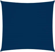 Parasole ogrodowe - vidaXL Kwadratowy żagiel ogrodowy, tkanina Oxford, 3x3 m, niebieski vidaXL - miniaturka - grafika 1