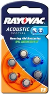Baterie i akcesoria - Rayovac VARTA Mała bateria Acoustic 1,4V, 310m Ah 13 - miniaturka - grafika 1