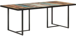 VidaXL Lumarko Stół jadalniany, 200 cm, lite drewno odzyskane 320698 VidaXL - Stoły - miniaturka - grafika 10