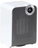 Ogrzewanie przenośne - EQUATION Termowentylator ceramiczny 1800 W LED biało/srebrny - miniaturka - grafika 1