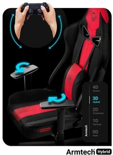 Diablo Chairs Fotel gamingowy Diablo X-Player 2.0 materiałowy Kids Size Diablo X-Player 2.0 Kids Size - Fotele gamingowe - miniaturka - grafika 15