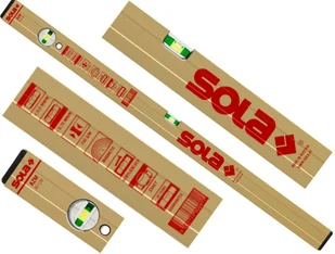 Sola Poziomnica aluminiowa AZM80/3 - Poziomice, łaty, miary - miniaturka - grafika 2
