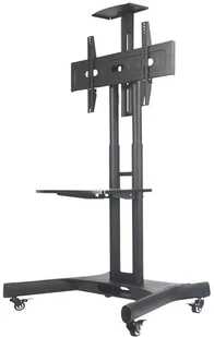 NewStar Wózek na monitor LFD z półkami NM-M1700BLACK - Akcesoria do monitorów - miniaturka - grafika 2