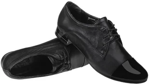 VERONII Półbuty damskie VERONII 3681 Czarne Casual 52416 - Półbuty damskie - miniaturka - grafika 4