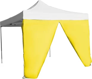 Expodom Ściana boczna 3m z drzwiami, Żółty - Pawilony ogrodowe - miniaturka - grafika 3