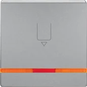 Wyłączniki światła i elektryczne - Berker Q1/Q3/Q7 aluminium łącznik na kartę hotelową B_16406084 - miniaturka - grafika 1
