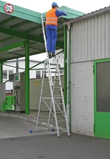 Krause 996 99674962 Drabina wielofunkcyjna Stabilo 3x8 z adaptacją na schody wysokość robocza 6,05m) 74962-uniw - Drabiny - miniaturka - grafika 4
