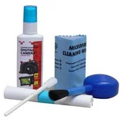 Akcesoria czyszczące do aparatów fotograficznych - Zestaw do czyszczenia Logo spray 50ml mikroutěrka 5 ubrousků aplikátor 182789) - miniaturka - grafika 1