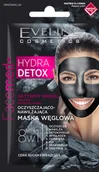 Pozostałe kosmetyki - Eveline Facemed+ Hydra Detox 7ml Maska węglowa 8w1 oczyszczająco-nawilżająca - miniaturka - grafika 1