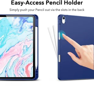 ESR Etui Rebound Pencil do iPad Air 4 2020 Black - Etui do tabletów - miniaturka - grafika 3