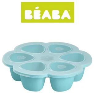 Beaba Silikonowy pojemnik do mrożenia 6 x 90 ml blue 912493 - Akcesoria do karmienia - miniaturka - grafika 2