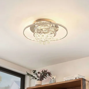 Lucande Lucande Keely lampa sufitowa LED kryształ, 44,5 cm - Lampy sufitowe - miniaturka - grafika 2