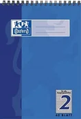 Notesy i bloczki - Oxford Blok spiralny  100050385 linie 2  A5, 40 arkuszy, 90 G/M 100050385 - miniaturka - grafika 1