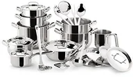 Zestawy garnków i patelni - Lagostina extravagantes akumulator, ze stali nierdzewnej, zestaw 24 010740600024 - miniaturka - grafika 1