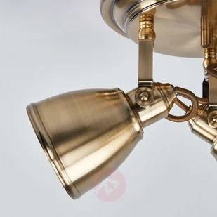 Markslojd Fjallbacka Kinkiet potrójny Patyna E14 3x40W 104050 - Lampy ścienne - miniaturka - grafika 5