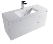 Szafki łazienkowe - Furni Szafka z Umywalką ETHOS 100 cm D ETHUM100D - miniaturka - grafika 1