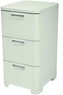 Curver Regał z 3 szufladami Style 604020_CURVER - Szafki łazienkowe - miniaturka - grafika 2