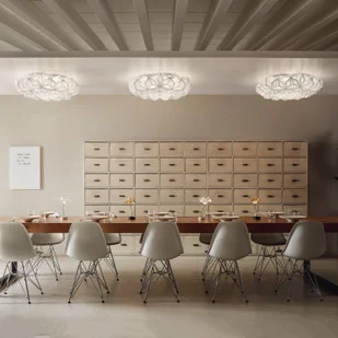 Slamp La Vie L lampa sufitowa szerokość 71cm biała - Lampy sufitowe - miniaturka - grafika 3