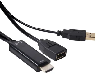 Club 3D Adapter HDMI>DP 4K czarny CAC-2330 - Adaptery i przejściówki - miniaturka - grafika 2