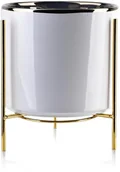Donice - Blumfeldt doniczka na stojaku Neva White 20 cm - miniaturka - grafika 1