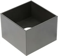 Lampy pozostałe - GTV OPR.sufitowa tuba kwadrat AR111 GU10 stała CZARNA SAKURA aluminium 120x120x85mm IP20 - miniaturka - grafika 1