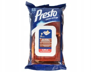 Presto 2W1 Ściereczki + Płyn Do Mebli Drewnianych - Ściereczki, gąbki, czyściki - miniaturka - grafika 11