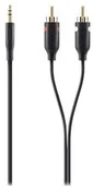 Kable - Belkin CABLE AUDIO 3.5mm/2xRCA M/M 2M PO F3Y116BT2M - miniaturka - grafika 1