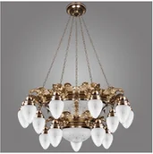 Lampy sufitowe - Kemar Kemar OW150/P - Żyrandol OURO EAGLE 15xE27/60W + 6xE27/100W/230V - miniaturka - grafika 1