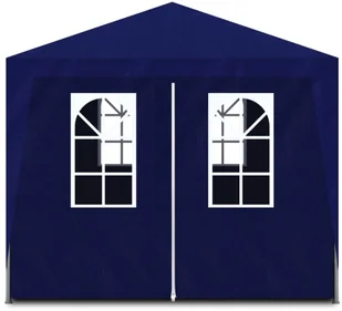 vidaXL Namiot imprezowy 3 x 6 m niebieski 90337 - Pawilony ogrodowe - miniaturka - grafika 5