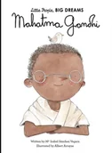 Obcojęzyczne książki dla dzieci i młodzieży - Isabel Sanchez Vegara; Albert Arrayas Little People BIG DREAMS Gandhi - miniaturka - grafika 1