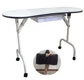 Biurka - ACTIVESHOP BIURKO SKŁADANE 4031 BIAŁE + TORBA AS_113259 - miniaturka - grafika 1