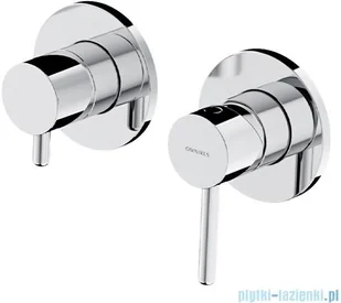 Omnires Y bateria wannowa 5-otworowa podtynkowa chrom Y1237/1CR - Baterie podtynkowe - miniaturka - grafika 4