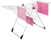 Suszarki na ubrania - Metaltex 405830080 suszarka skrzydłowa Vento, 30 m długość na sucho 4058300280002039 - miniaturka - grafika 1