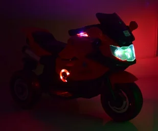 Super-Toys DUŻY MOTOR ŚCIGACZ STRONG 2 EXCLUSIVE/518 DLX-518-CZERWONY - Pojazdy elektryczne dla dzieci - miniaturka - grafika 21