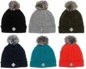 Akcesoria jeździeckie - Euro-star Czapka z pomponem Bay - EURO-STAR 96254001 - miniaturka - grafika 1