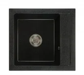 Zlewozmywaki - Brado Zlewozmywak granitowy BIG DON Czarny mat bigdonczm - miniaturka - grafika 1