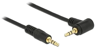 Delock Kabel Klinkekabel 3,5mm - 3,5mm 90 St/St 2.00m schwarz - 83756 - Kable - miniaturka - grafika 2