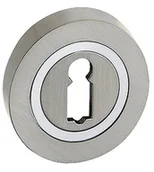 Klamki - Nomet Szyld drzwiowy Wiki na klucz nikiel/chrom - miniaturka - grafika 1