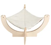 Legowiska dla kotów - zooplus Exclusive Natural Paradise hamak dla kota 2 w 1 średni Dł x szer x wys. 44 x 44 x 34,2 cm | - miniaturka - grafika 1