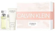 Zestawy perfum damskich - Calvin Klein Eternity For Women 100ml woda perfumowana + 10ml woda perfumowana + 200ml balsam do ciała 3614229380873 - miniaturka - grafika 1