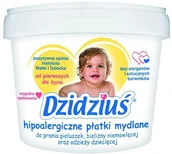 Środki do prania - Dzidziuś Hipoalergiczne płatki mydlane do prania bielizny niemowlęcej i dziecięcej 400g 63213-uniw - miniaturka - grafika 1