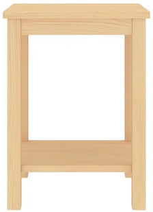 vidaXL Lumarko Szafka nocna, jasne drewno sosnowe, 35x30x47 cm 322209 - Szafki nocne - miniaturka - grafika 3