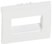 Klawisze i ramki - Legrand POLSKA SI: Plakietka gniazda informatycznego UTP podwójnego ARCTIC - miniaturka - grafika 1